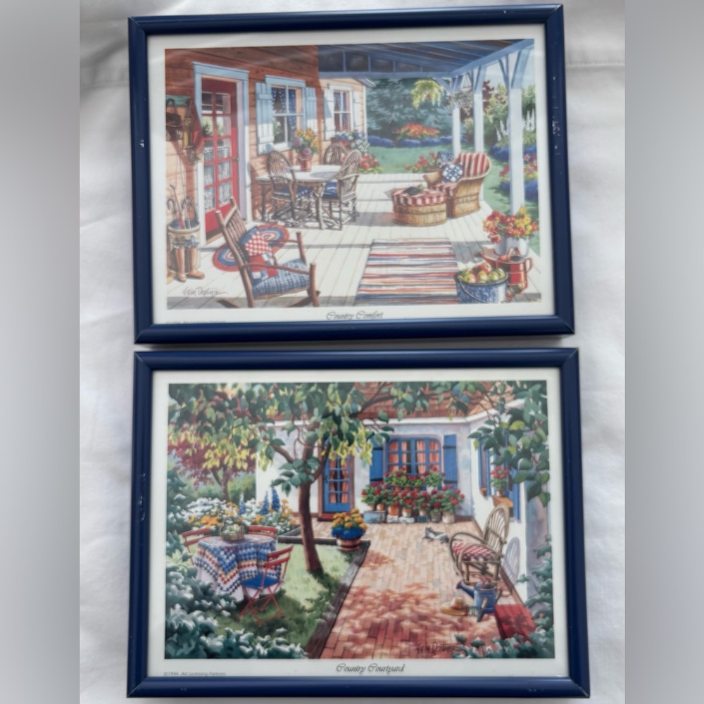 Erin Dertner Framed Country Country Courtyard Art Prints